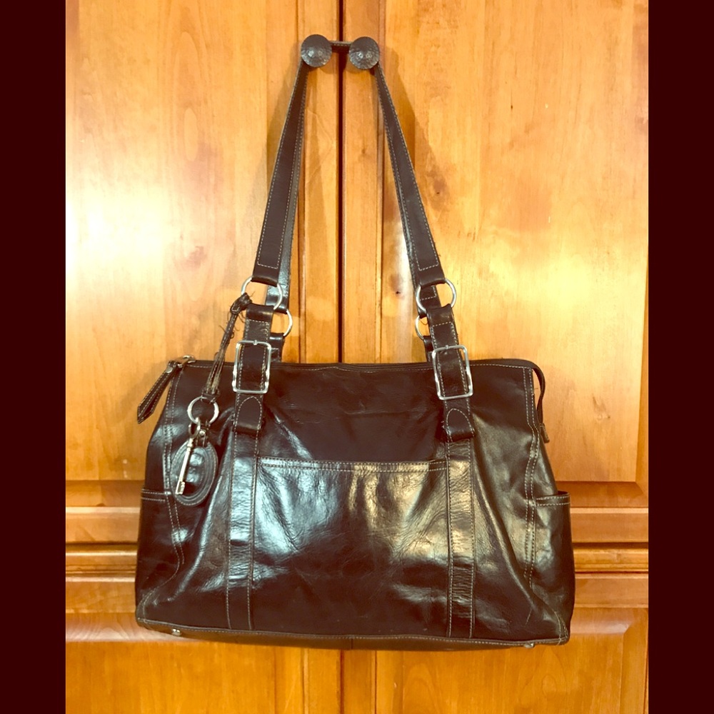 ♻️Fossil Oversized Premium Leather Handbag